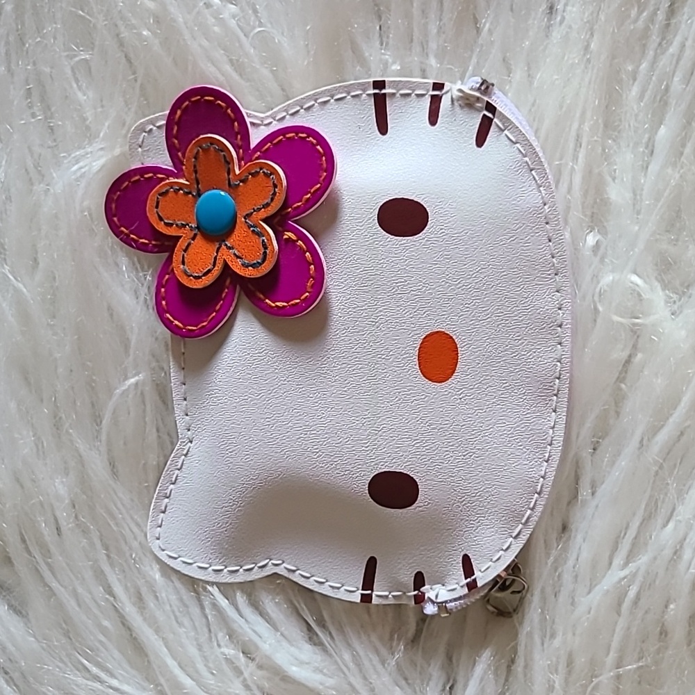 New! Vintage Sanrio Hello Kitty Die Cute Coin Pouch